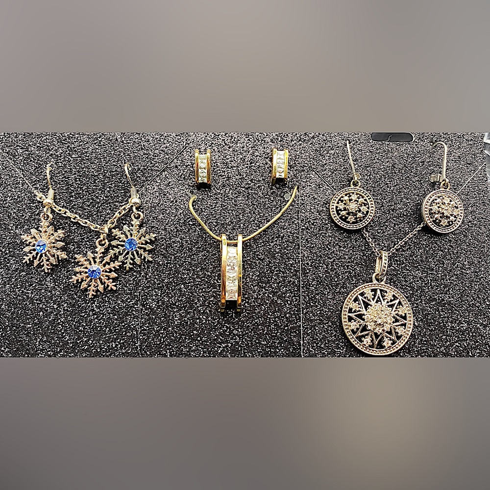 3 Earring/Necklace Sets